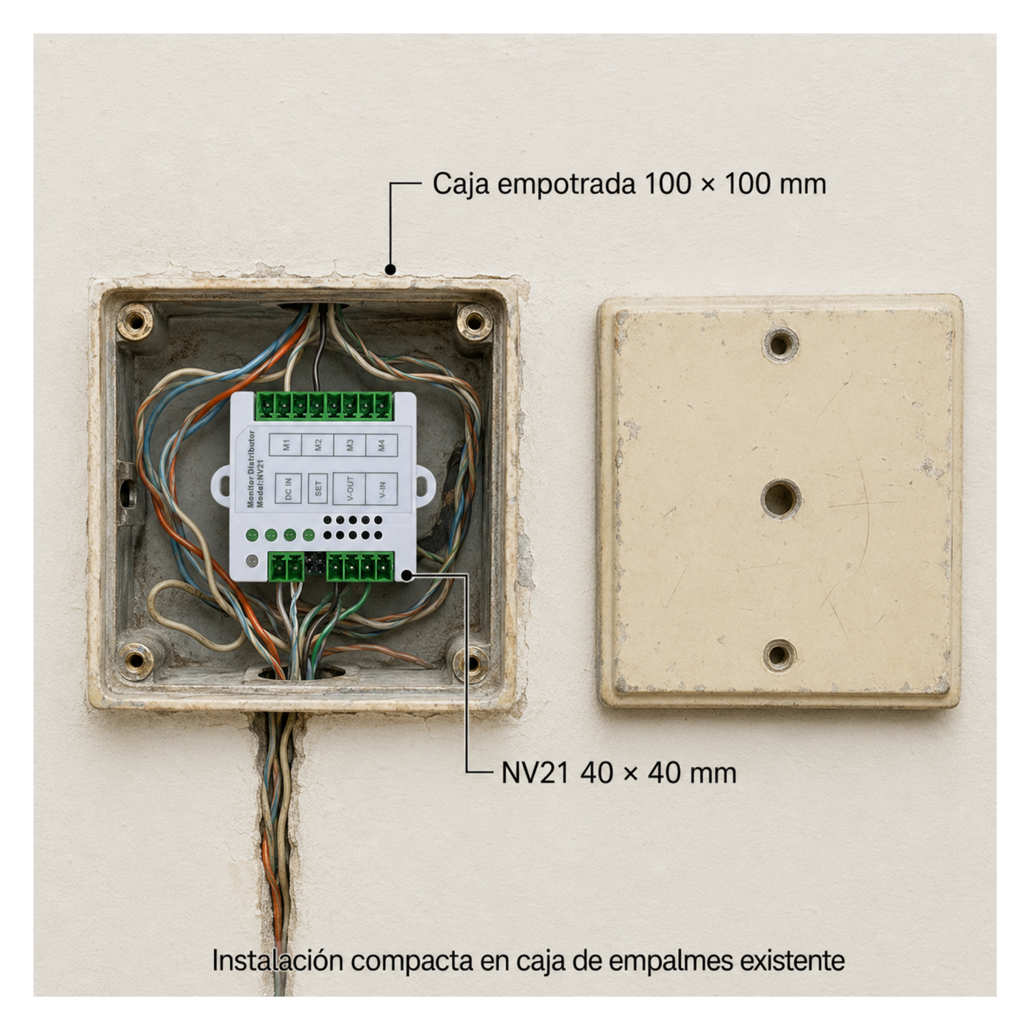 Distribuidor de video Nv21 Atis modular