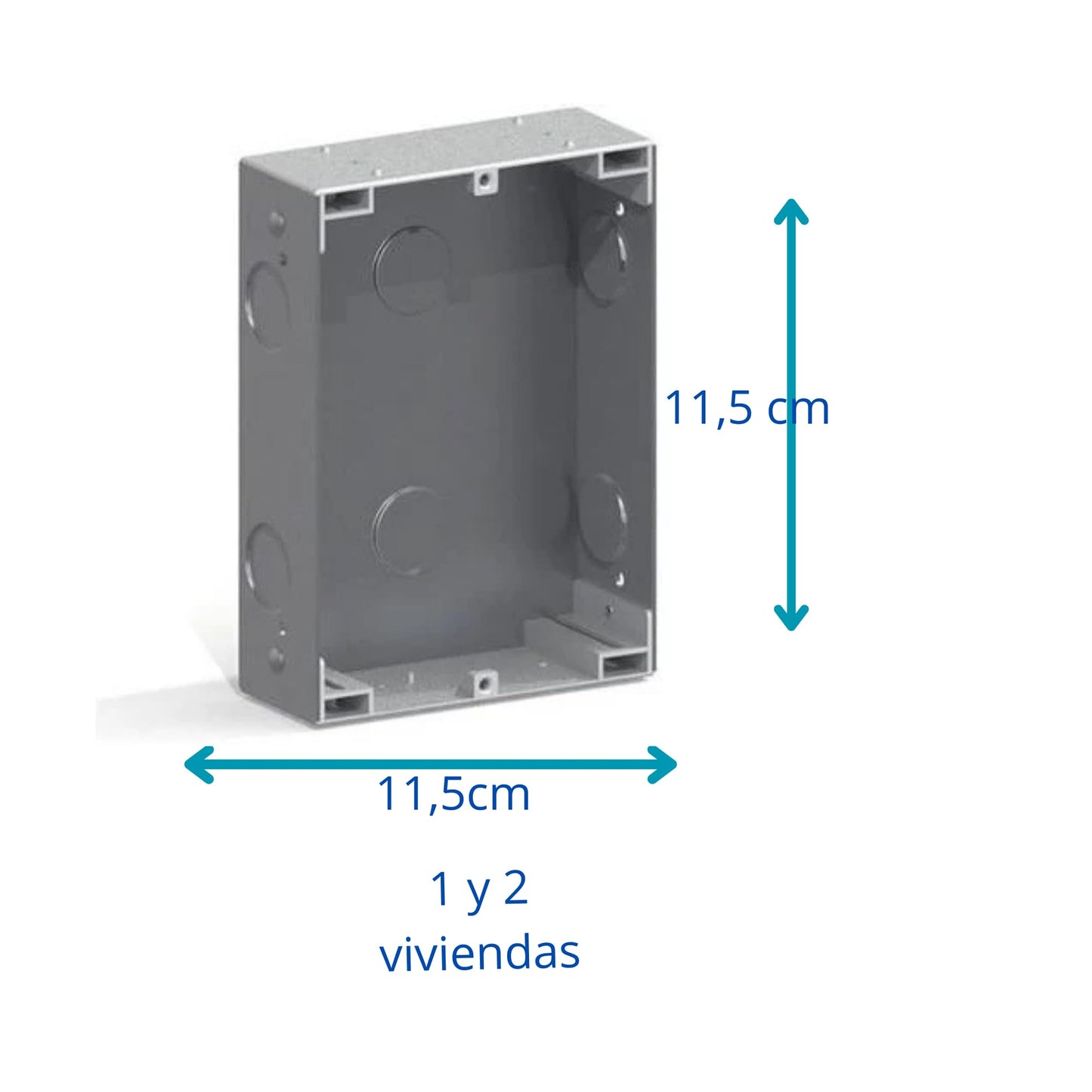 Portero Automático Sistema 4+n analogico 5 hilos classic(2 viviendas)