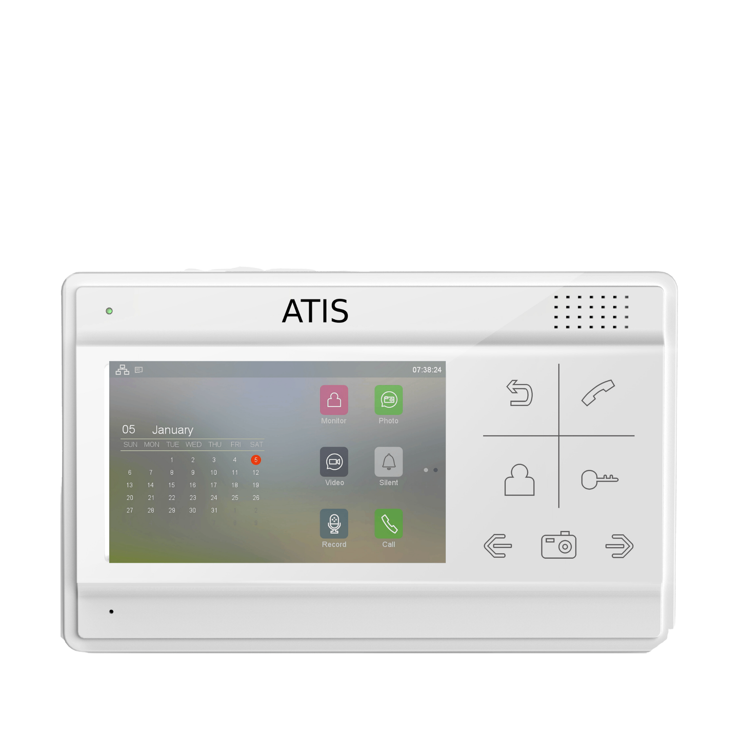 Moniteur 4,3" avec boutons tactiles