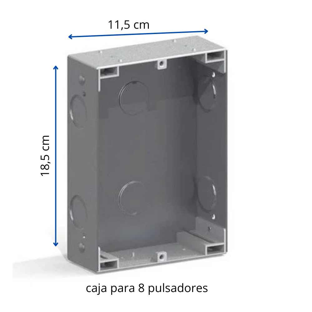 Portero Automático Sistema 4+n analogico 5 hilos classic(4 viviendas)